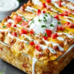 Chicken Fajita Casserole Recipe First Image