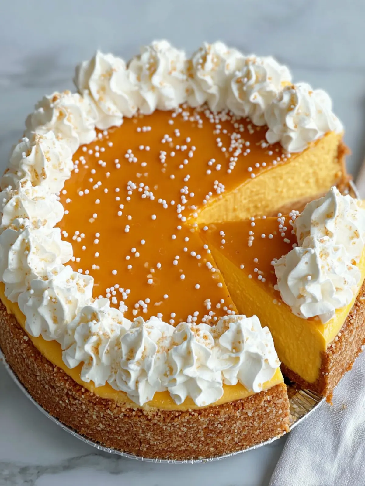 No Bake Pumpkin Pie {Cheesecake} First Image