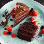 Healthy Chocolate Cake First Image