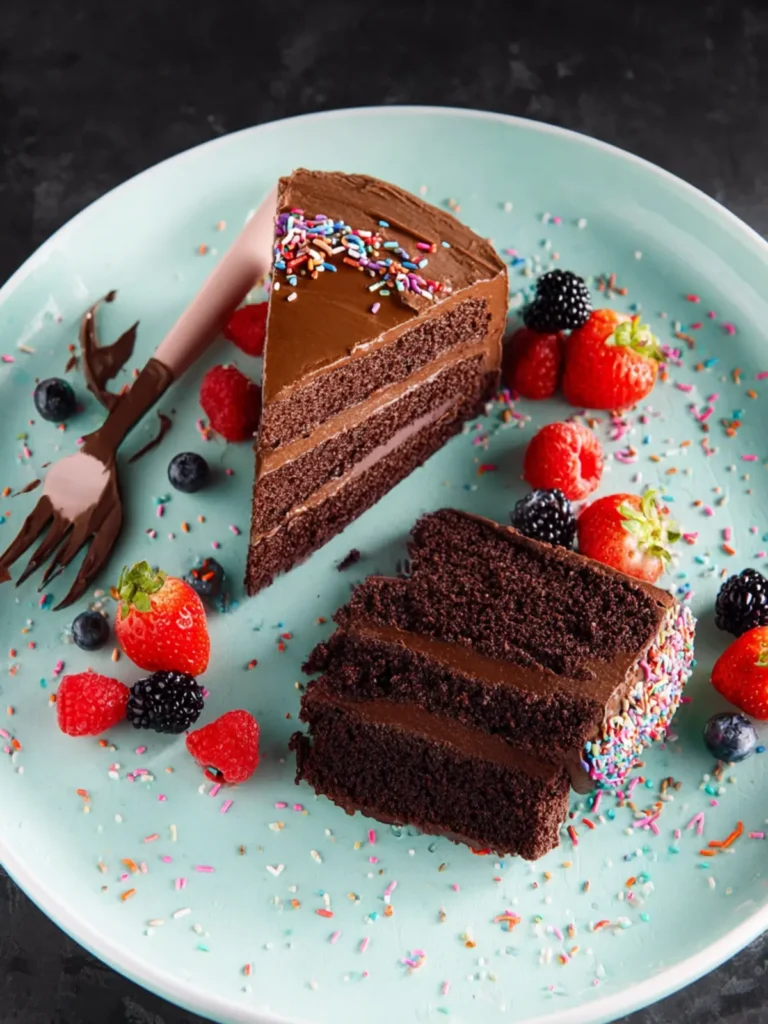 Healthy Chocolate Cake First Image