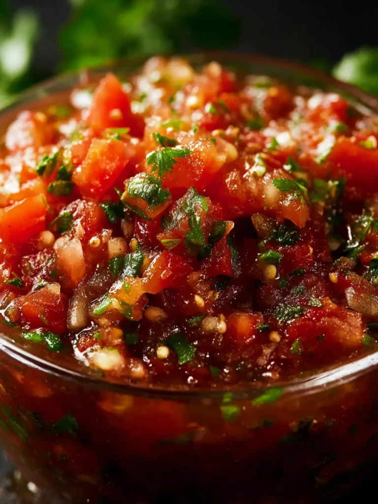 Homemade Salsa First Image