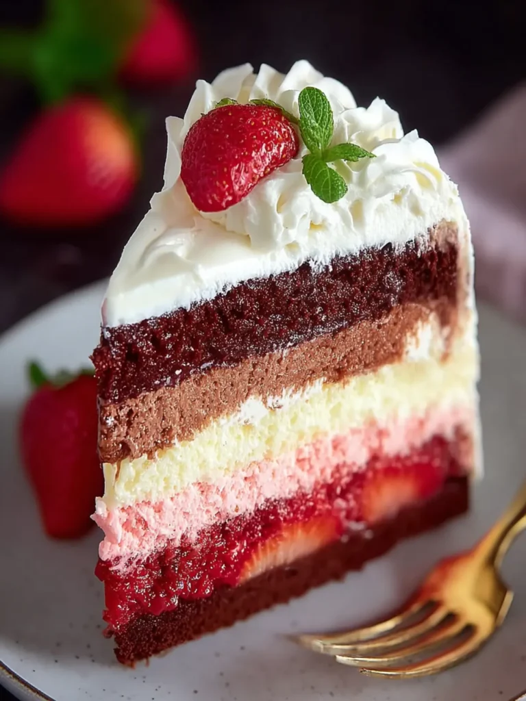 Neapolitan Cake First Image