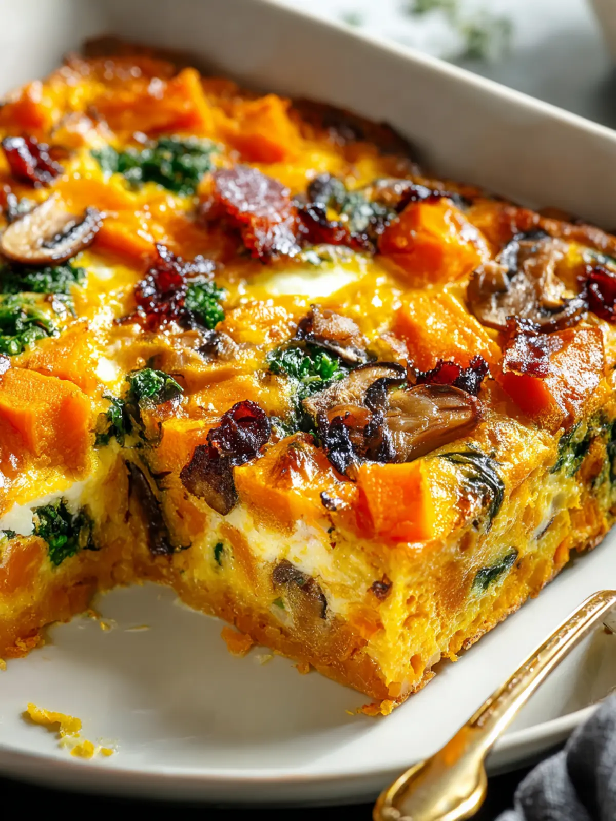 Irresistible Sweet Potato Breakfast Casserole Recipe First Image