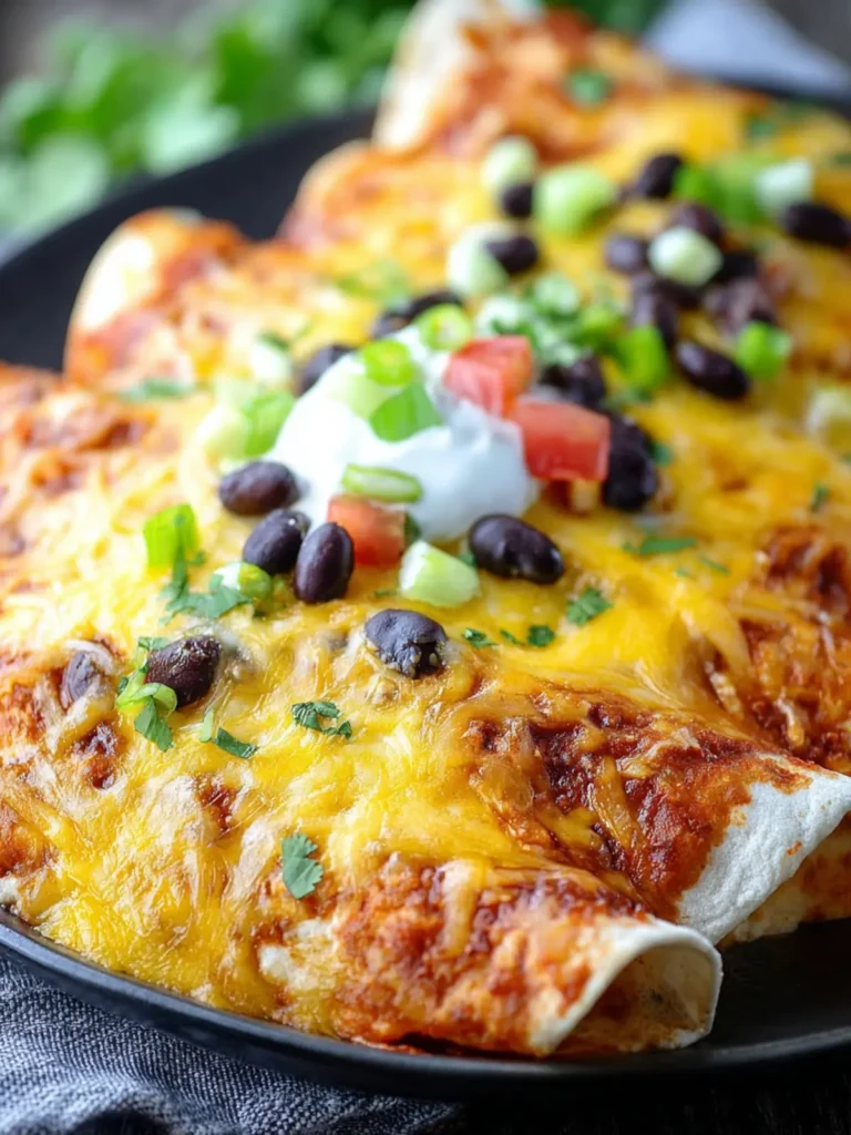 Black Bean Enchiladas (Vegetarian) First Image