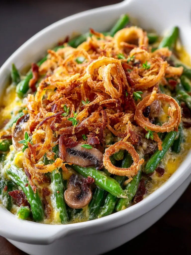 Green Bean Casserole Recipe First Image