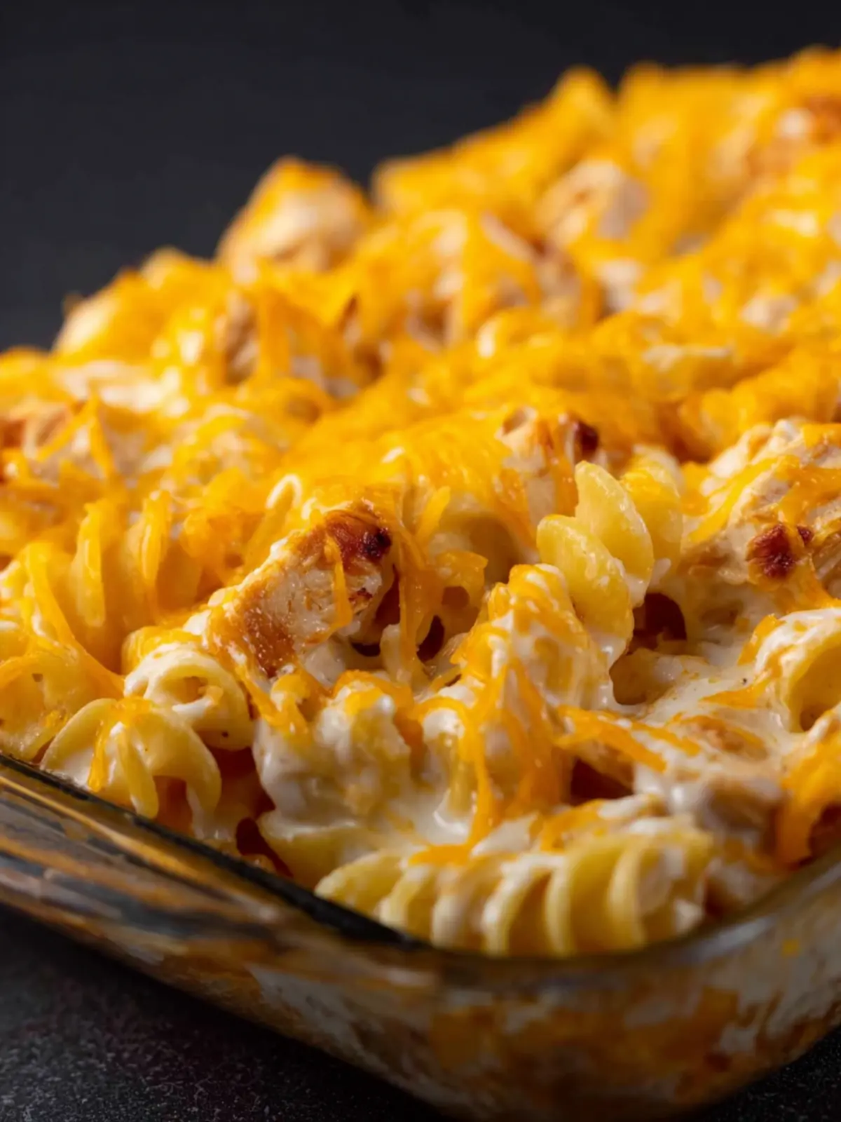 EASY BUFFALO CHICKEN PASTA BAKE RECIPE for Dinner Delight First Image