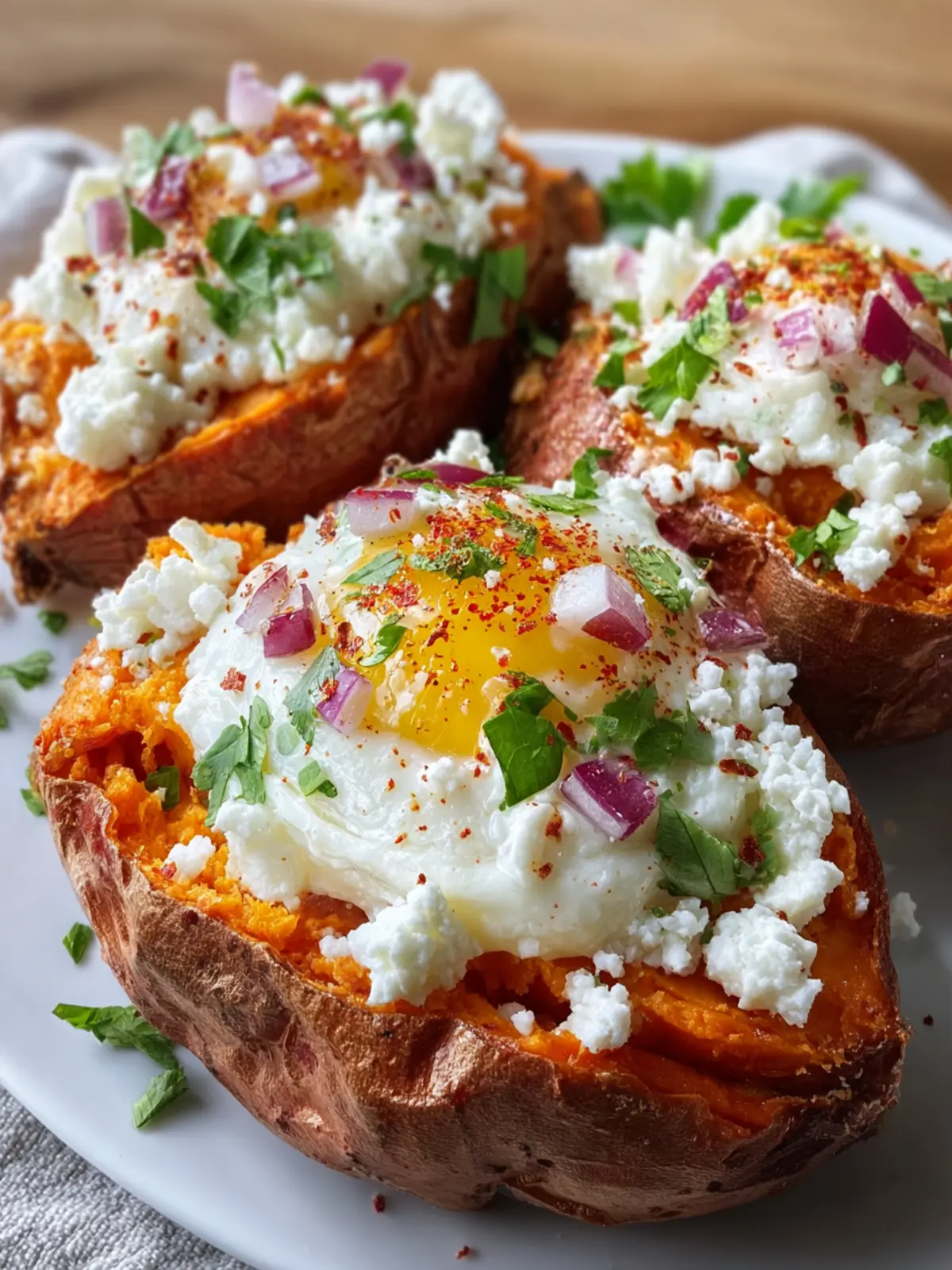 24g High Protein Breakfast Sweet Potatoes Will Change Your Life First Image