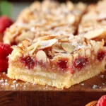 Raspberry Almond Bars (with shortbread crust) First Image