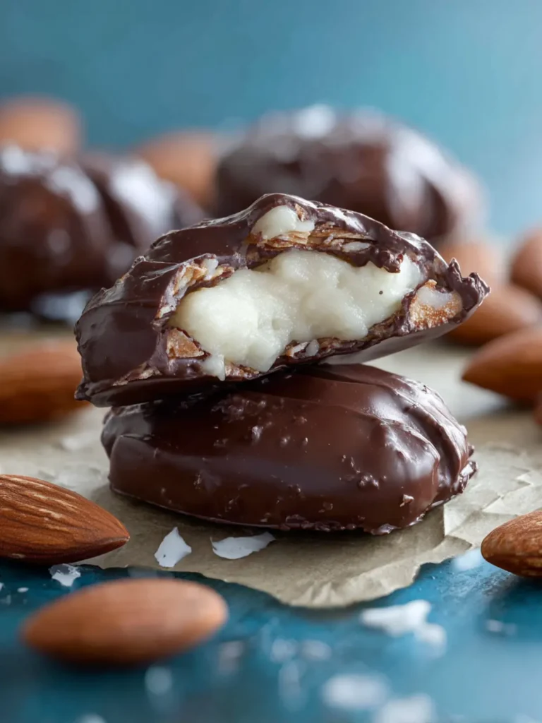 Homemade Almond Joys First Image