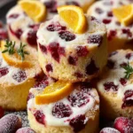 Cozy Cranberry Orange Shortbread First Image