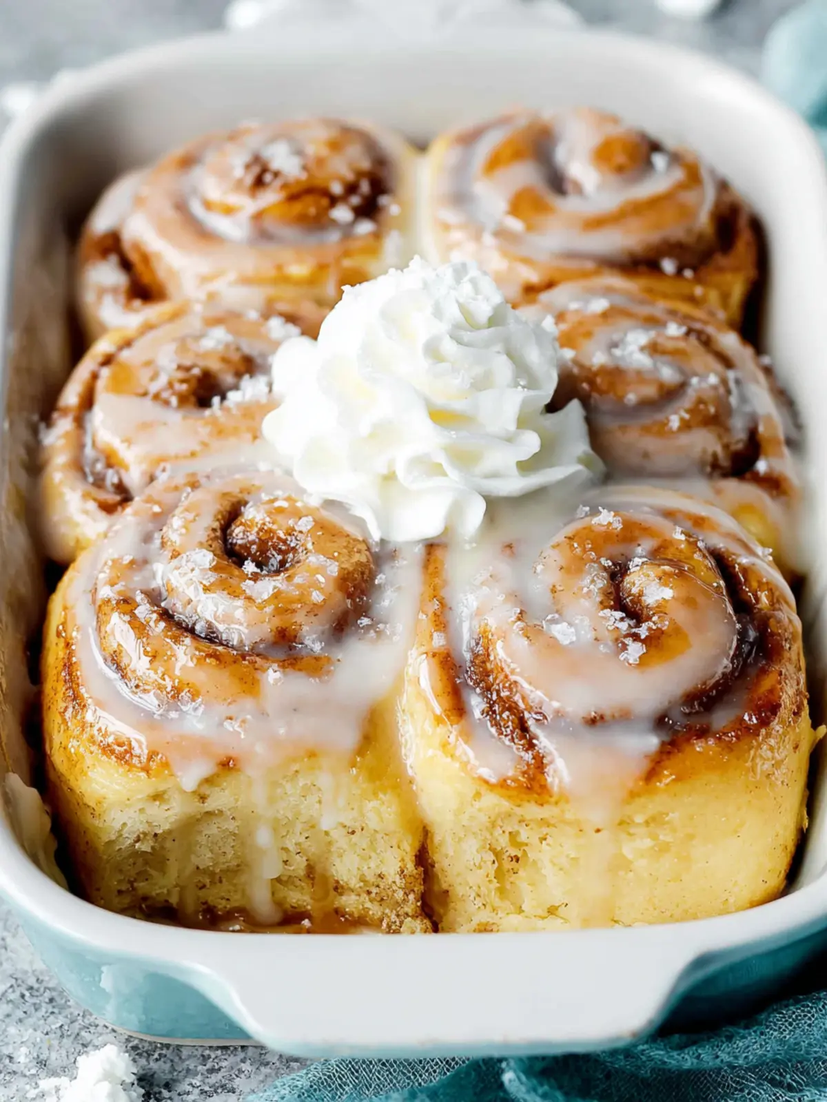Overnight Cinnamon Rolls First Image