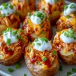 Buffalo Chicken Stuffed Potatoes First Image