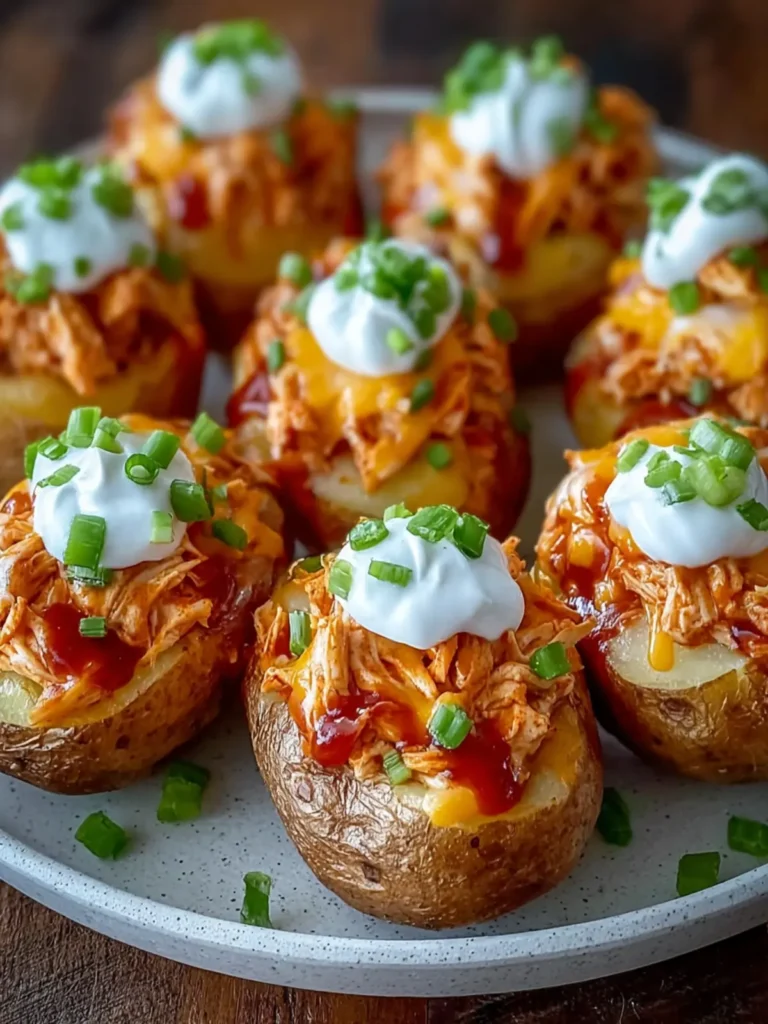 Buffalo Chicken Stuffed Potatoes First Image