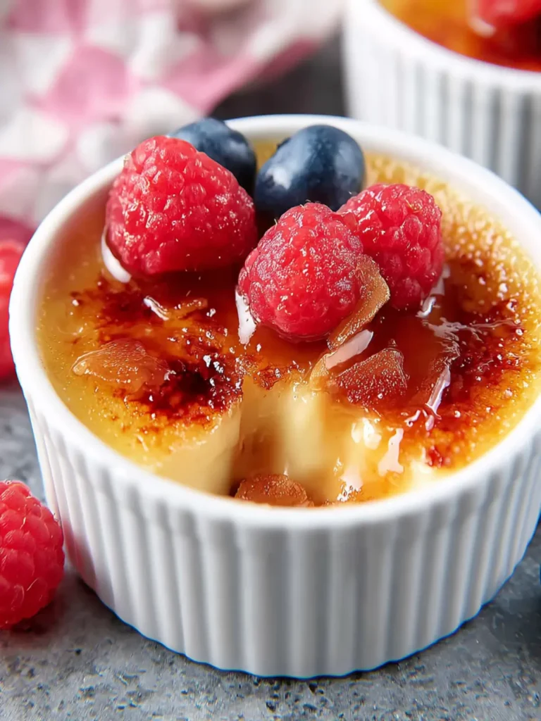 The Best Homemade Crème Brûlée First Image