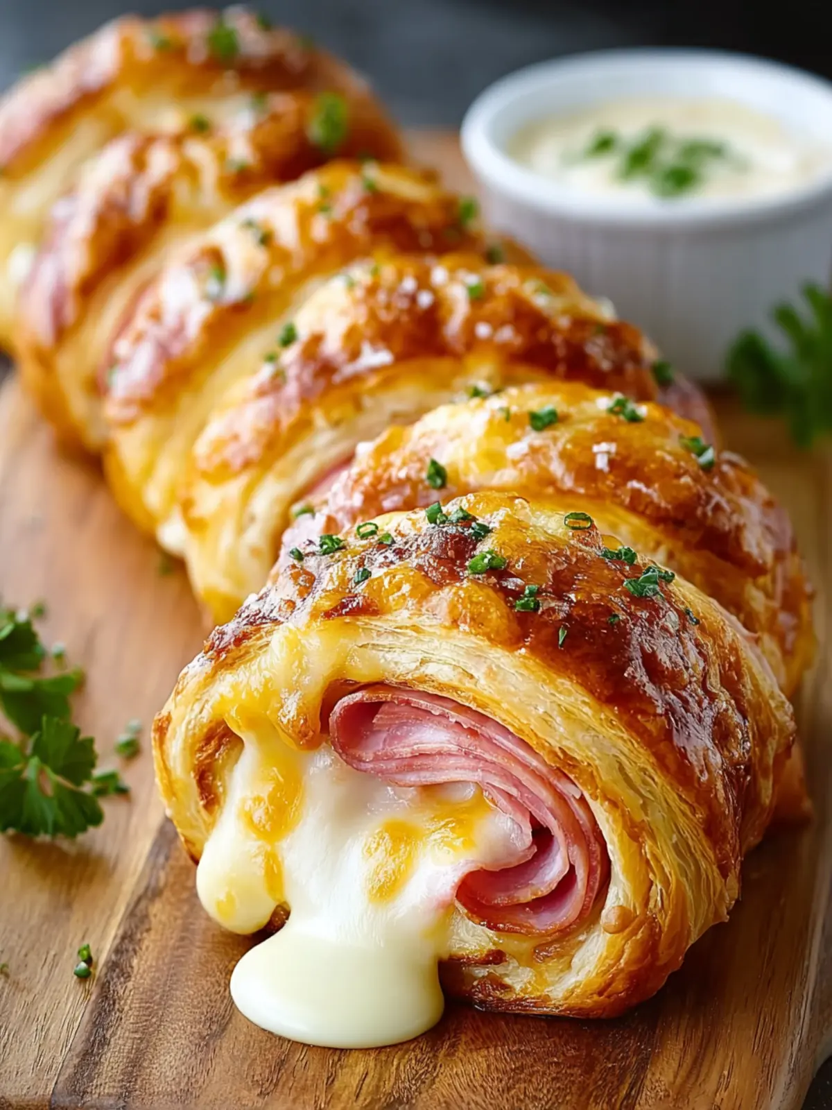 Ham and Cheese Crescent Roll-Up Recipe: The 30-Minute Snack You’ll Love First Image