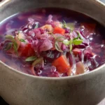 Delicious Red Cabbage Soup, Nourishing & Hearty First Image
