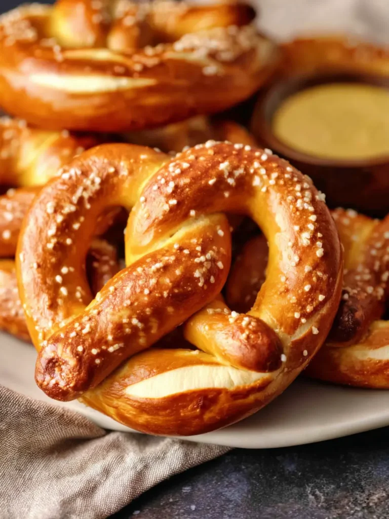Easy Recipe for Soft Pretzels First Image