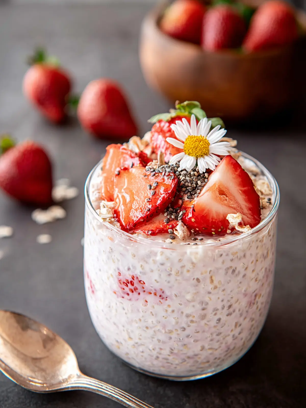 Irresistible Strawberry Overnight Oats Recipe for Busy Mornings First Image