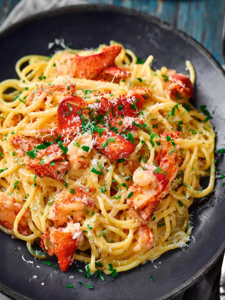 Lobster Pasta Recipe First Image