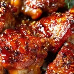 Oven Baked Teriyaki Chicken Thighs First Image