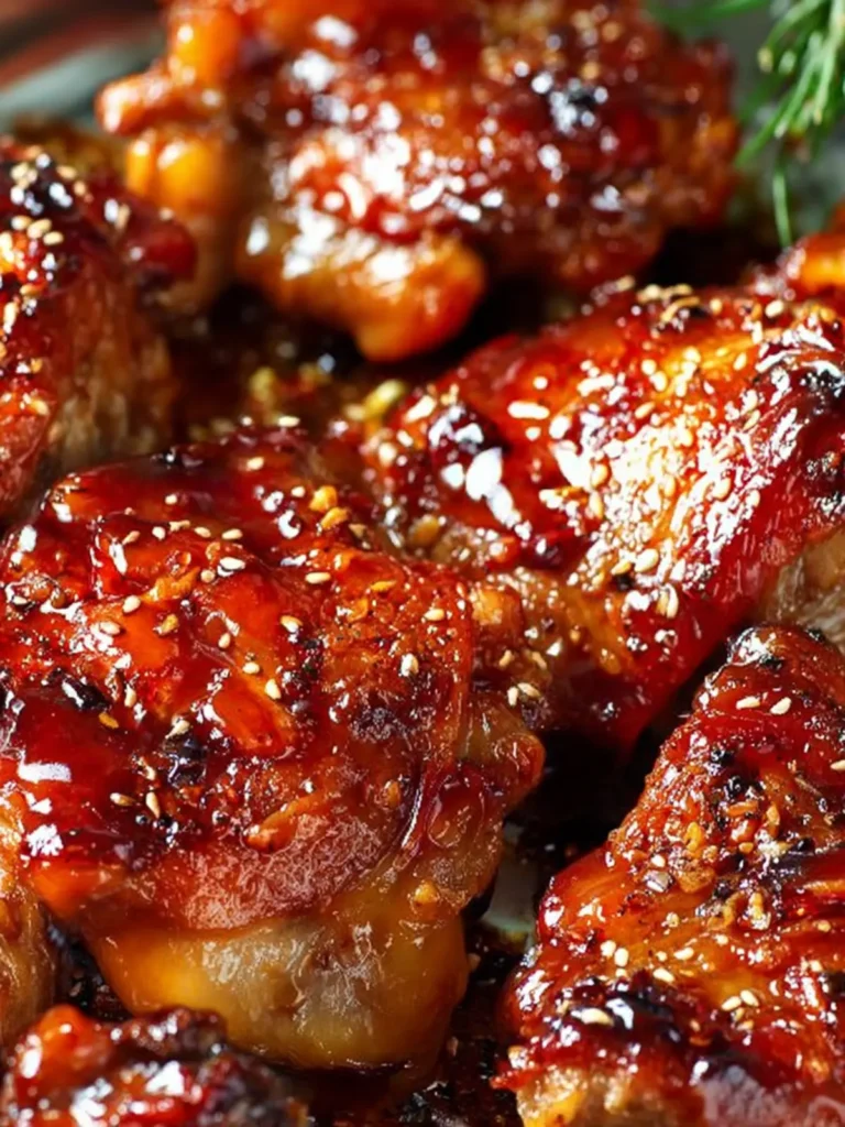 Oven Baked Teriyaki Chicken Thighs First Image