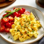 Easy High Protein Cottage Cheese Scrambled Eggs First Image