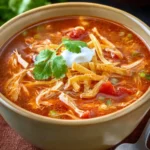 Crock Pot Chicken Tortilla Soup First Image