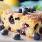 Lemon Blueberry Breakfast Cake First Image