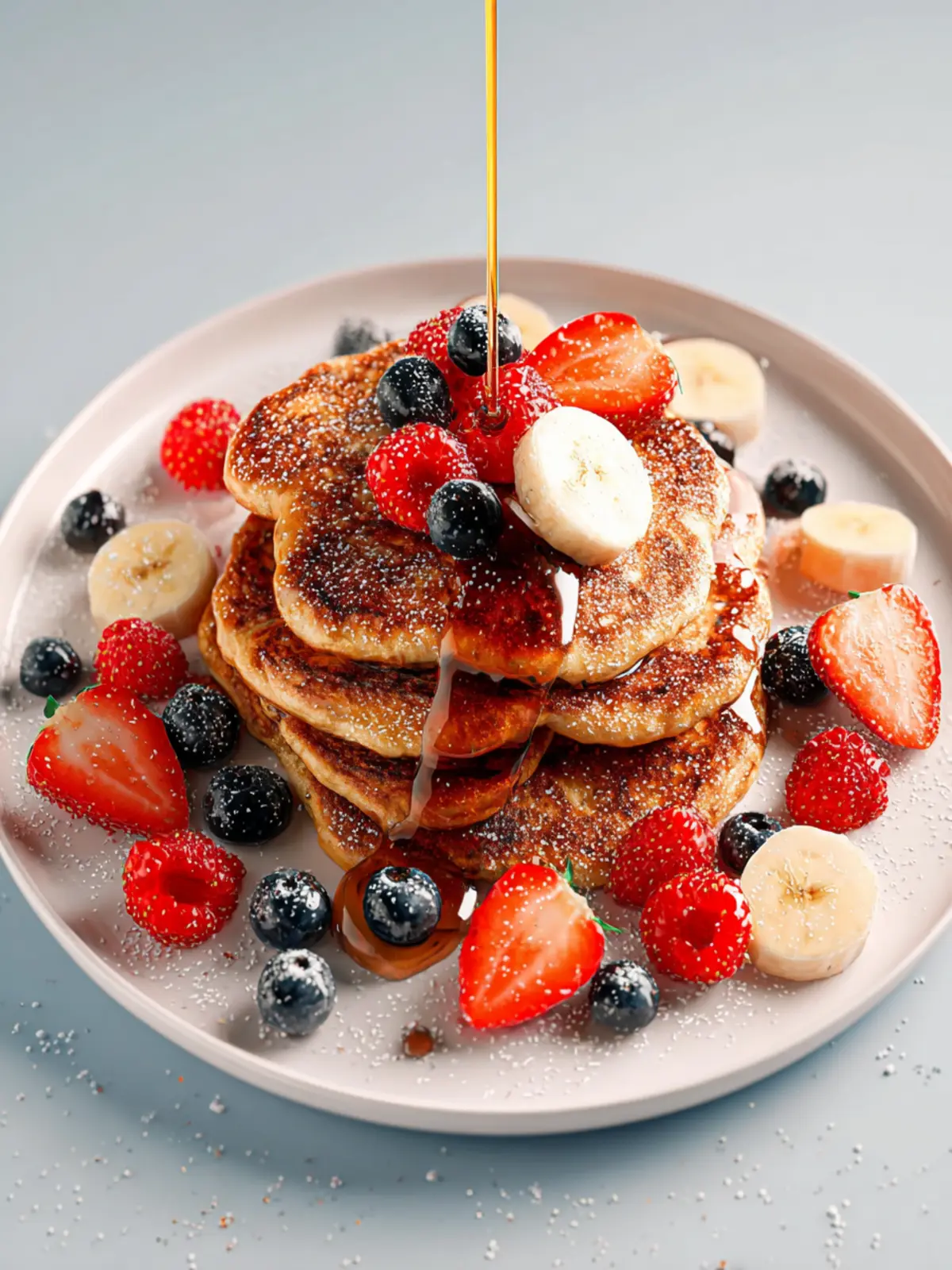 The BEST Healthy Pancake Recipe First Image