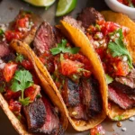Blackened Steak Tacos with Blood Orange Salsa First Image