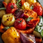 Marry Me Roasted Vegetable Medley with Creamy Tomato Sauce First Image