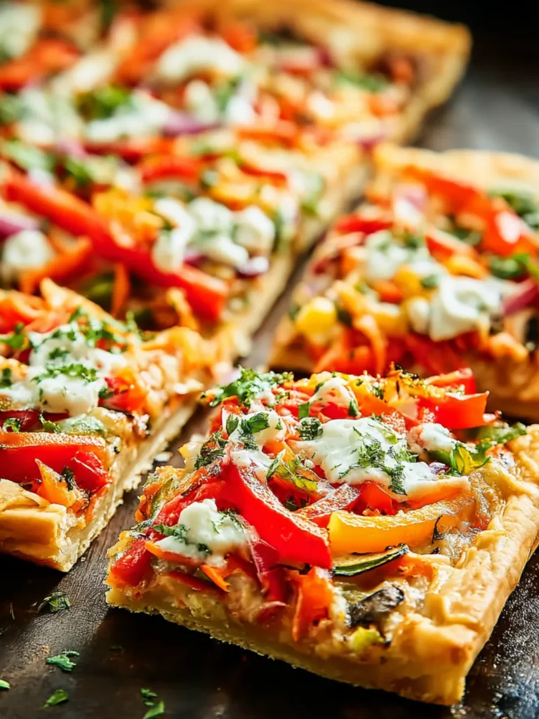 Irresistible Crescent Roll Veggie Pizza Recipe to Try Today First Image