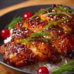 Soy Glazed Chicken First Image