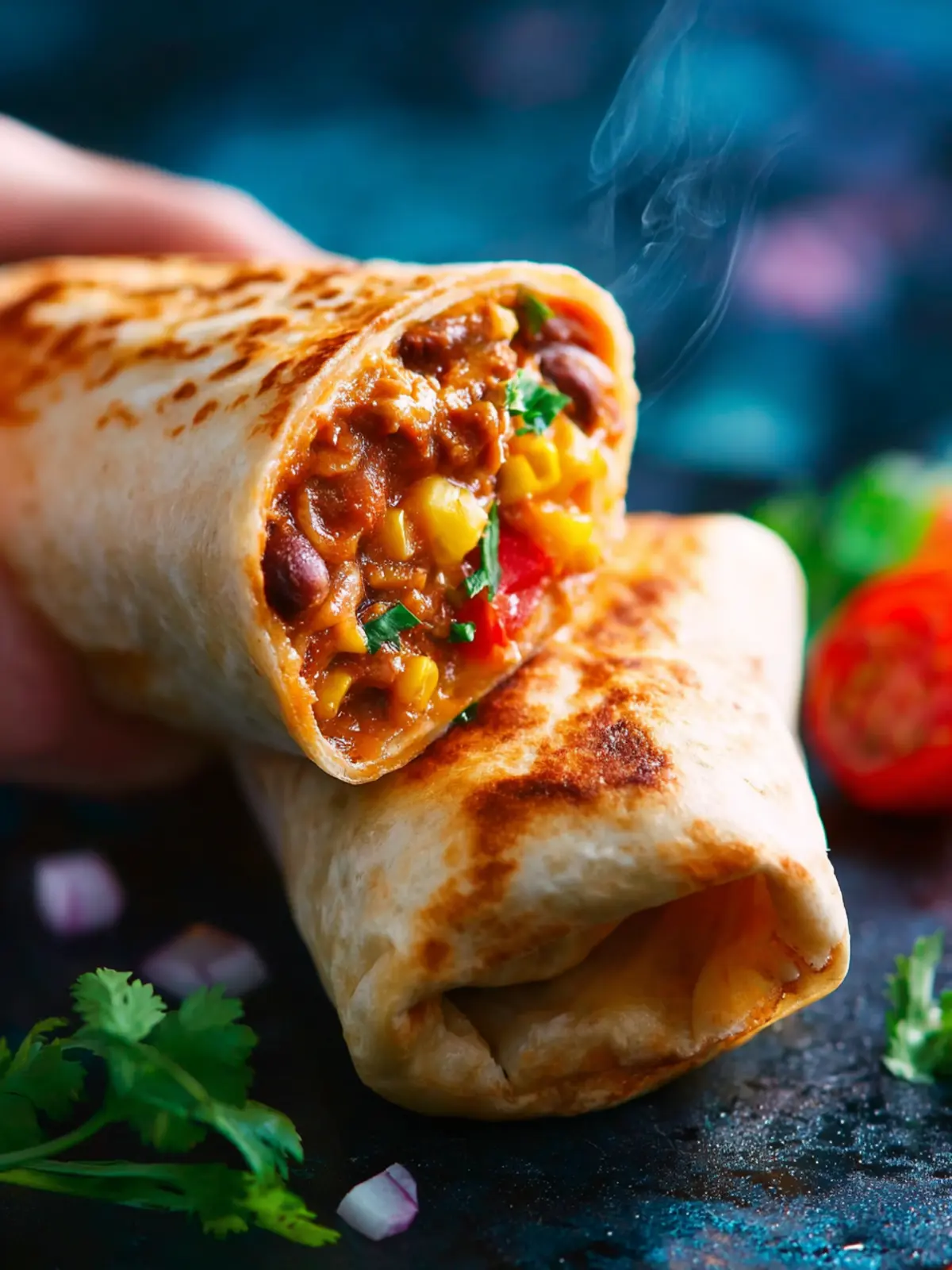 Bean and Cheese Burrito Recipe First Image