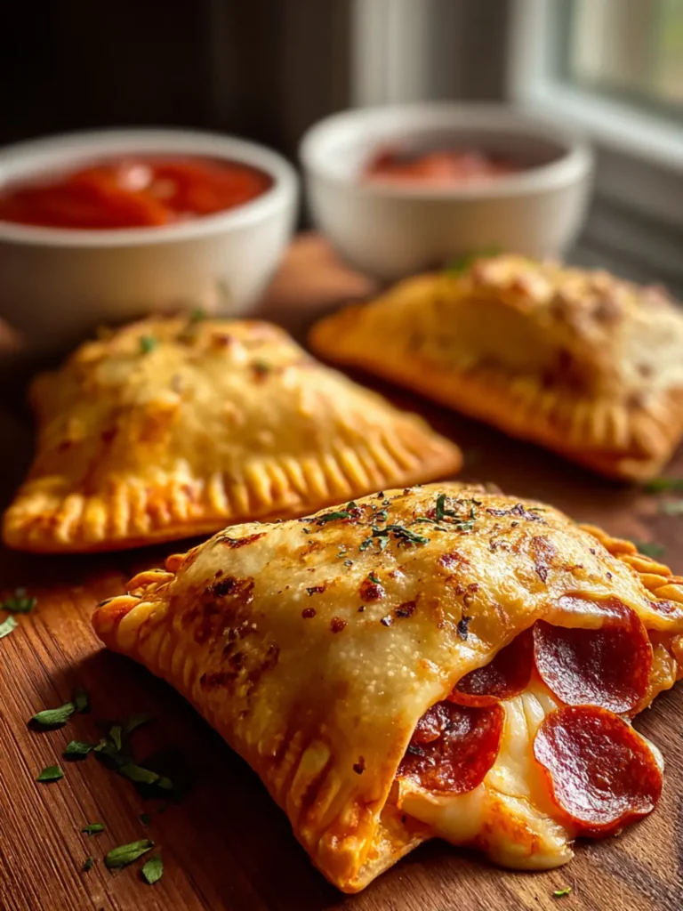 Irresistible Air Fryer Pepperoni Pizza Pockets Recipe First Image