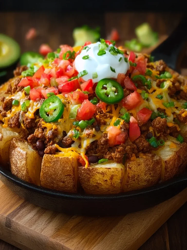 Loaded Taco Potato Bowls First Image