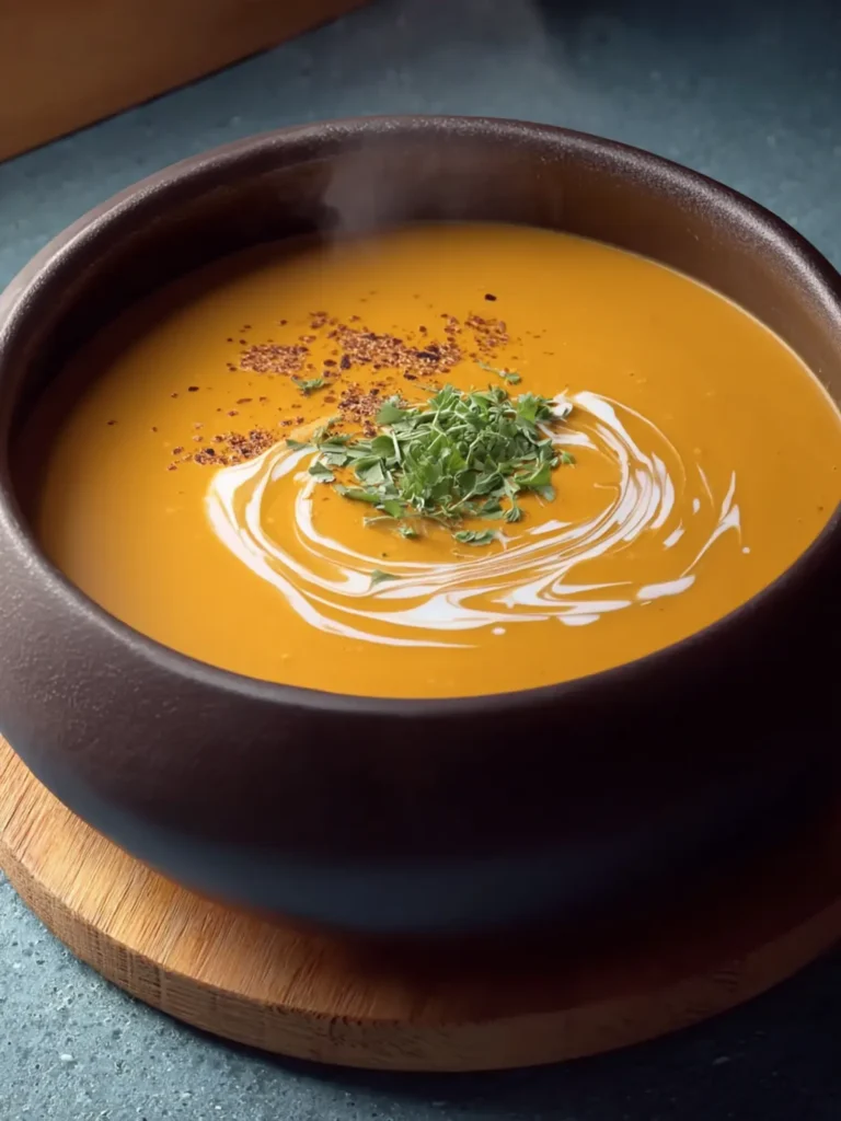 Iron-fortified Pumpkin Coconut Soup First Image