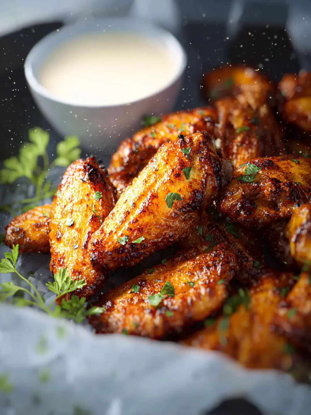 Air Fryer Chicken Wings First Image