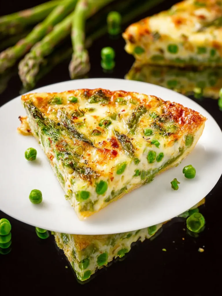 Asparagus, Peas, and Smoked Gouda Frittata First Image