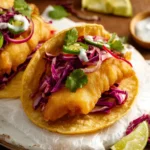Beer Battered Fish Tacos First Image