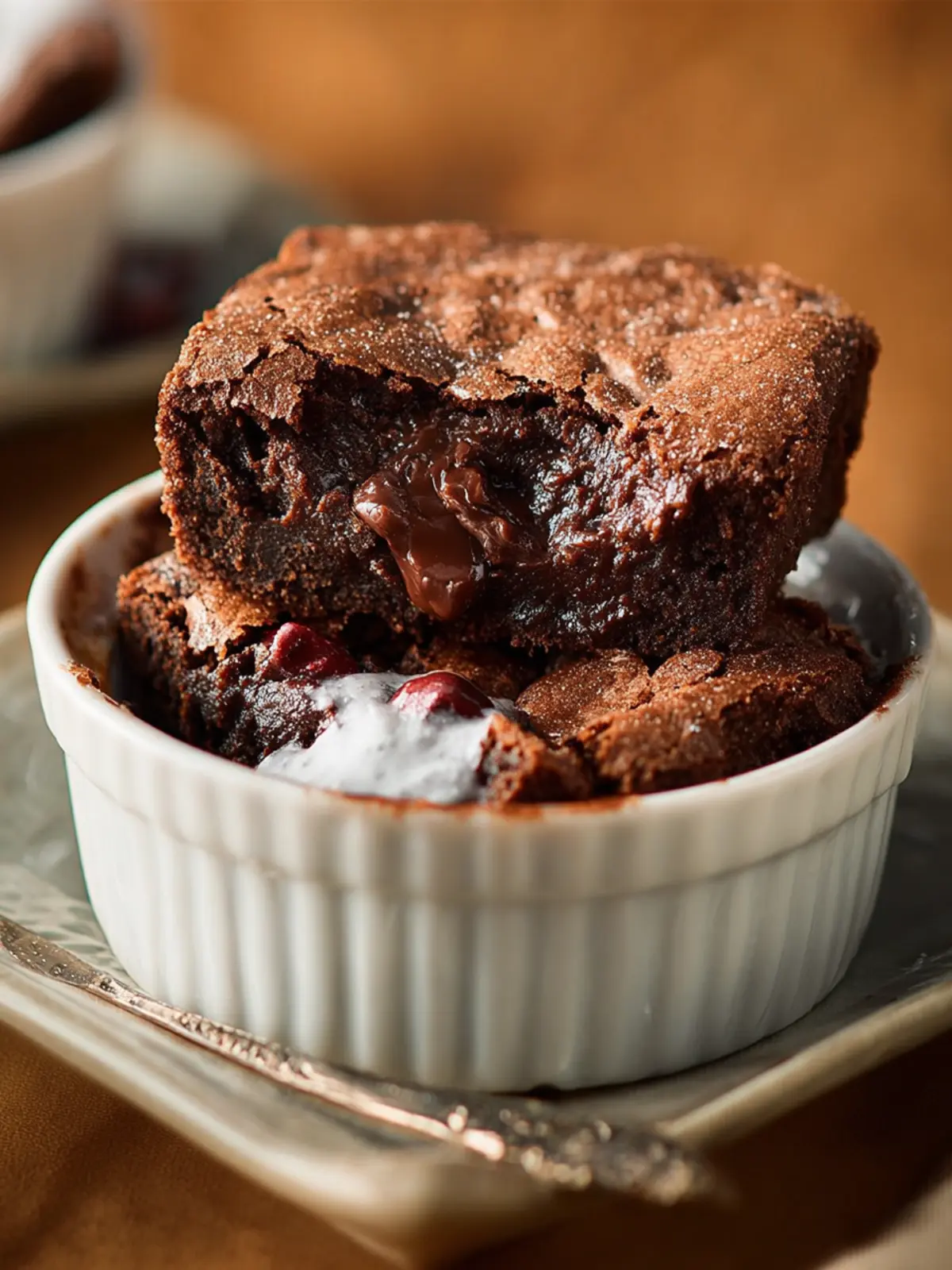 Brownies For Two (Ramekin Brownies) First Image