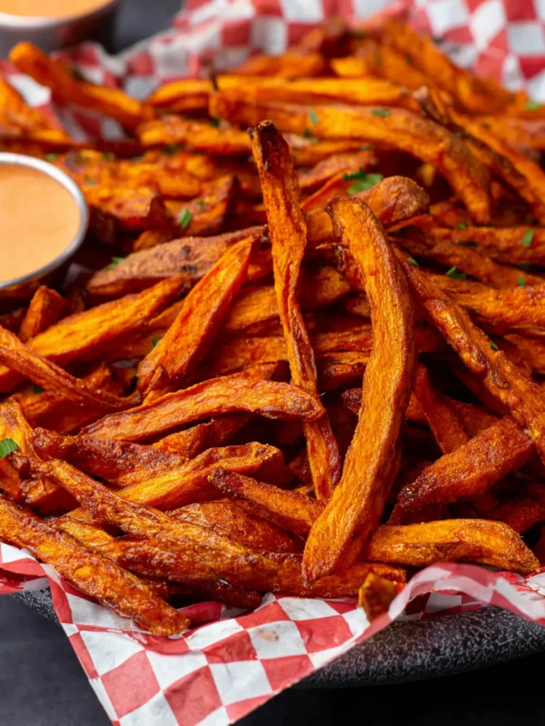 Crispy Air Fryer Sweet Potato Fries First Image