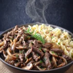 Easy Low Carb Beef Stroganoff Recipe First Image