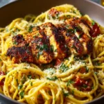 Garlic Butter Chicken Pasta First Image