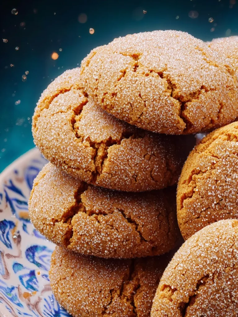 Ginger Molasses Cookies {Soft & Chewy} First Image