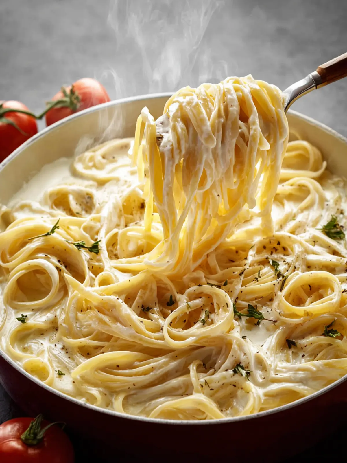 Homemade Alfredo Sauce First Image