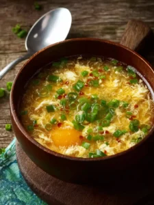 Homemade Egg Drop Soup First Image
