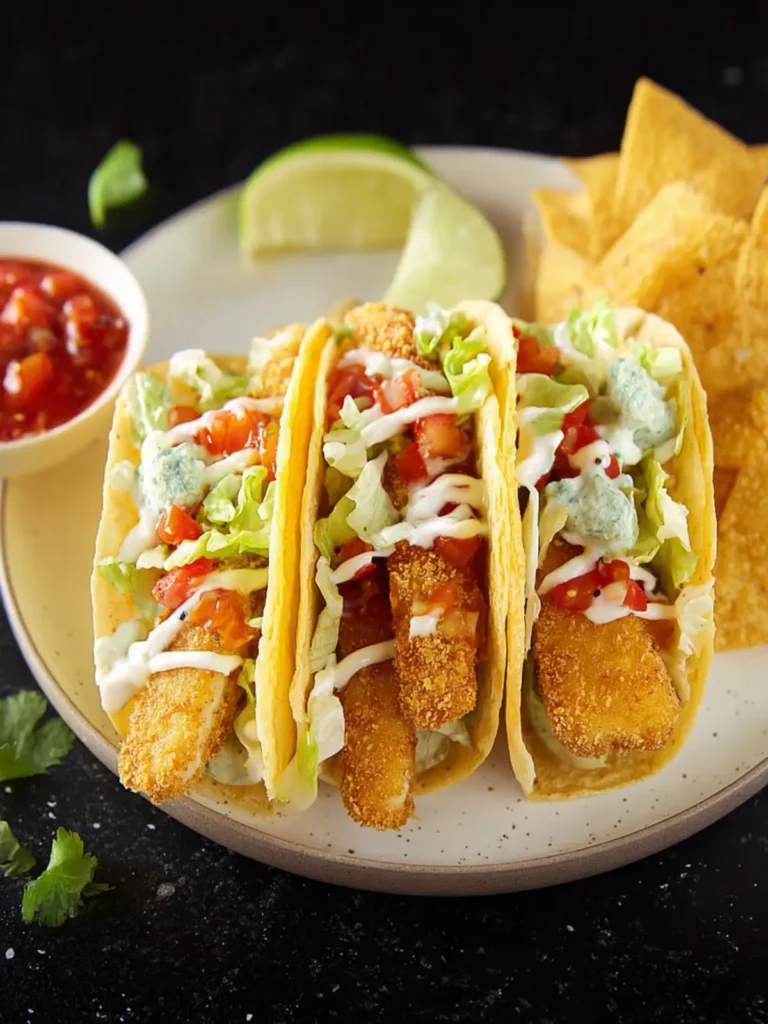 Quick Fish Stick Tacos First Image