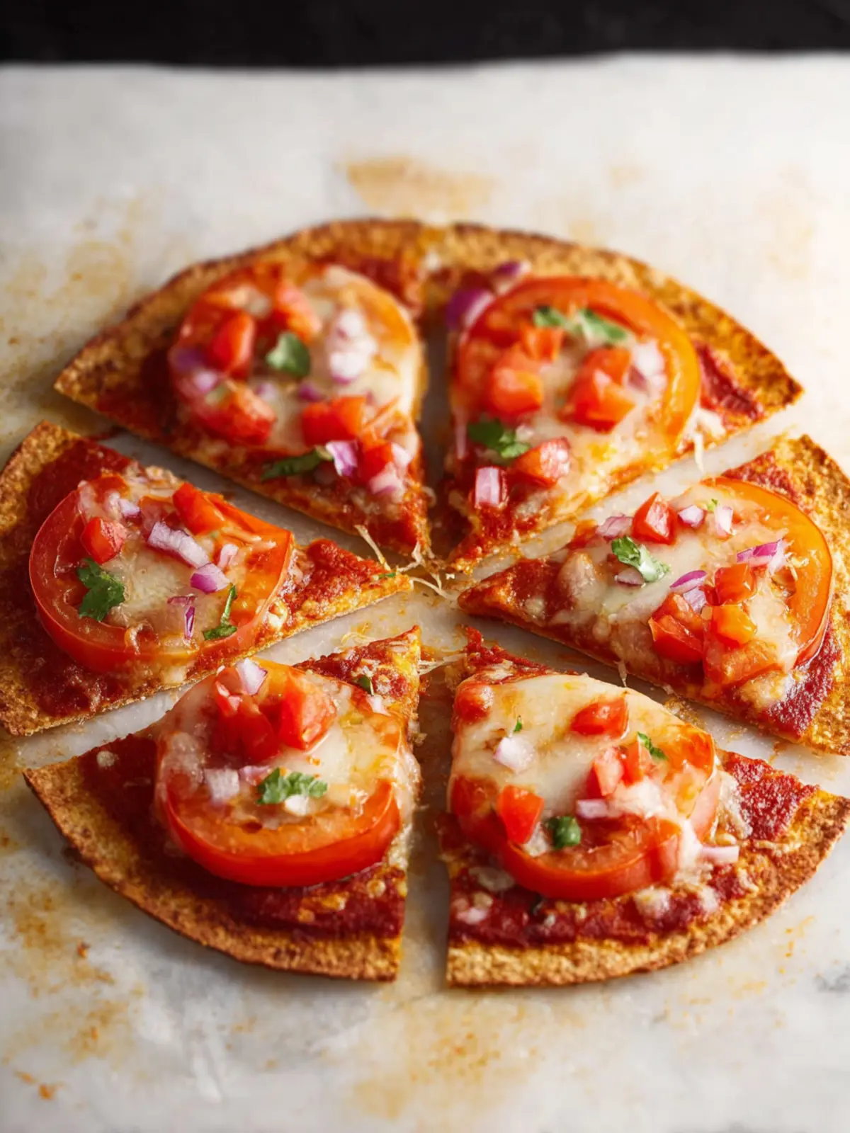 Quick Tortilla Pizzas First Image