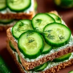 Shamrock Cucumber Tea Sandwiches: Delightfully Fresh Bites First Image